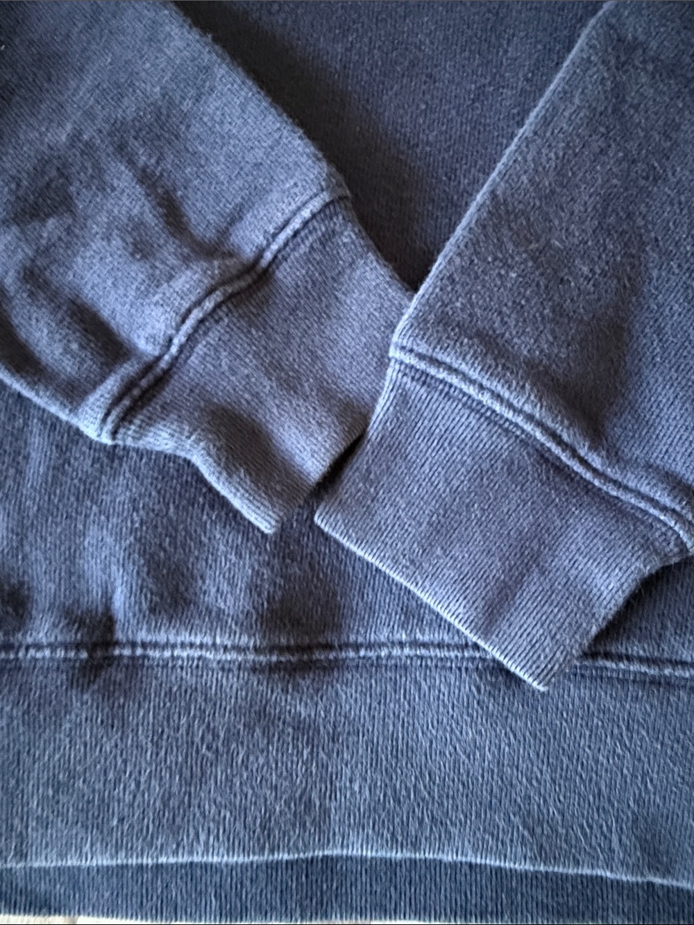 Polo by Ralph Lauren Navy Sweatshirt with American Flag RL67 . Vintage looking. - Picture 7 of 7